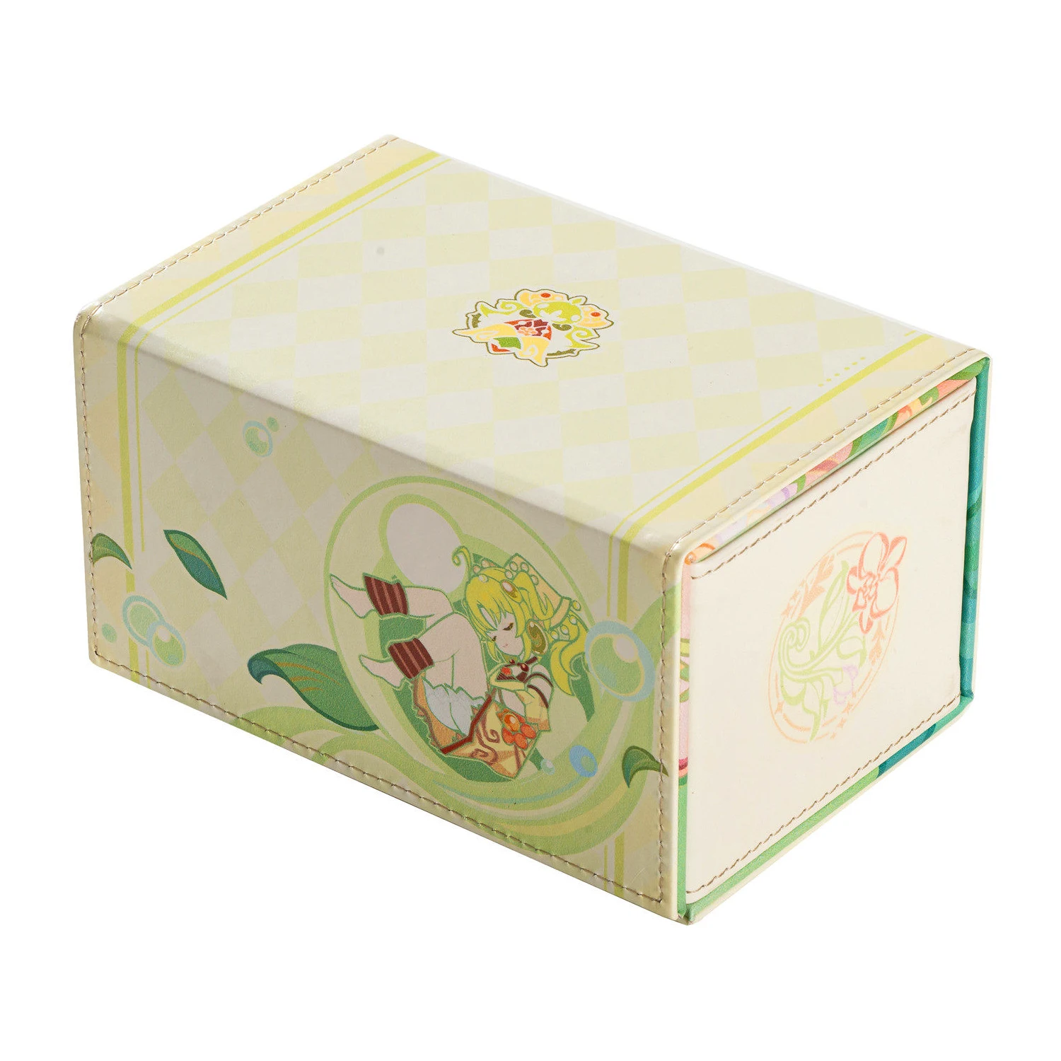 

Сделай сам: Yu-Gi-Oh! (Сделай сам: Игры в стиле Yu-Gi-Oh!) Коробка для хранения карт Traptrix YGO, высококачественная кожаная коробка для хранения карт, подарок для любителей аниме-карт, игрушки