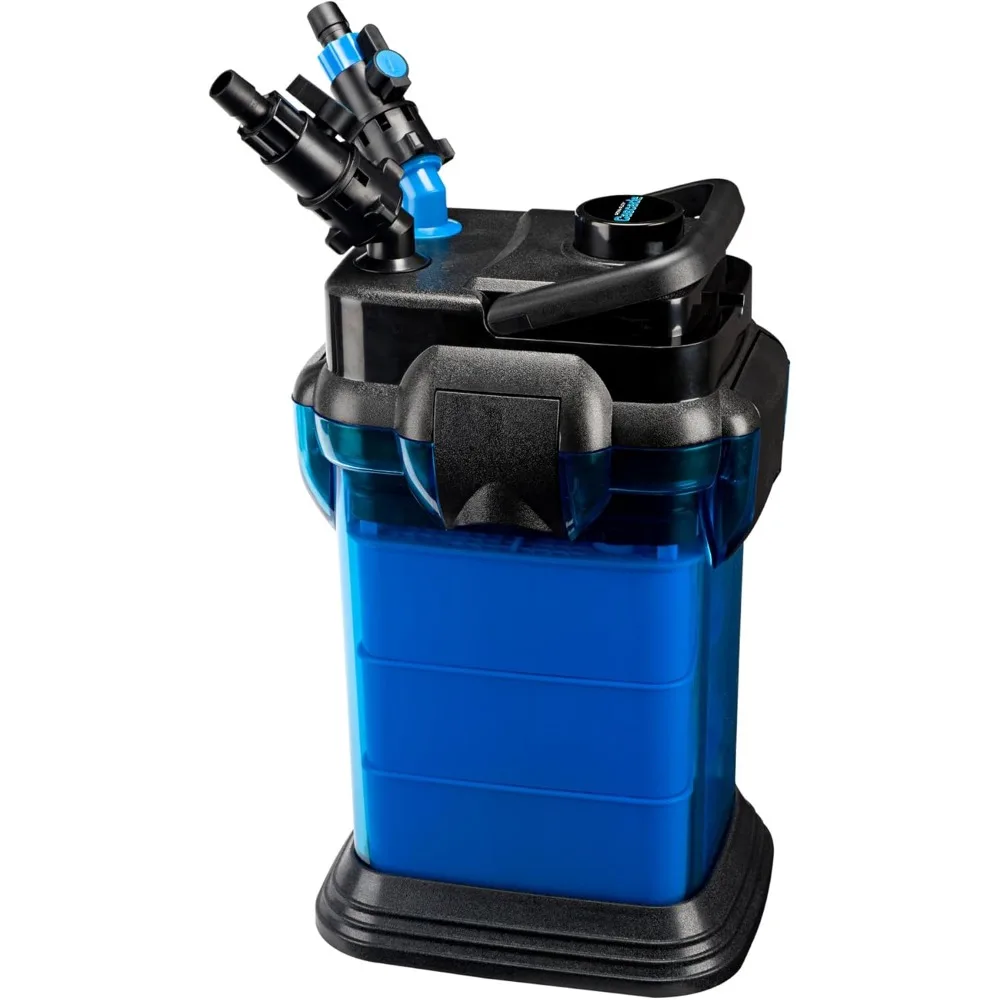 

1000 Aquarium Canister Filter – Provides Physical, Biological, and Chemical Filtration – 265 Gallons per Hour (GPH)