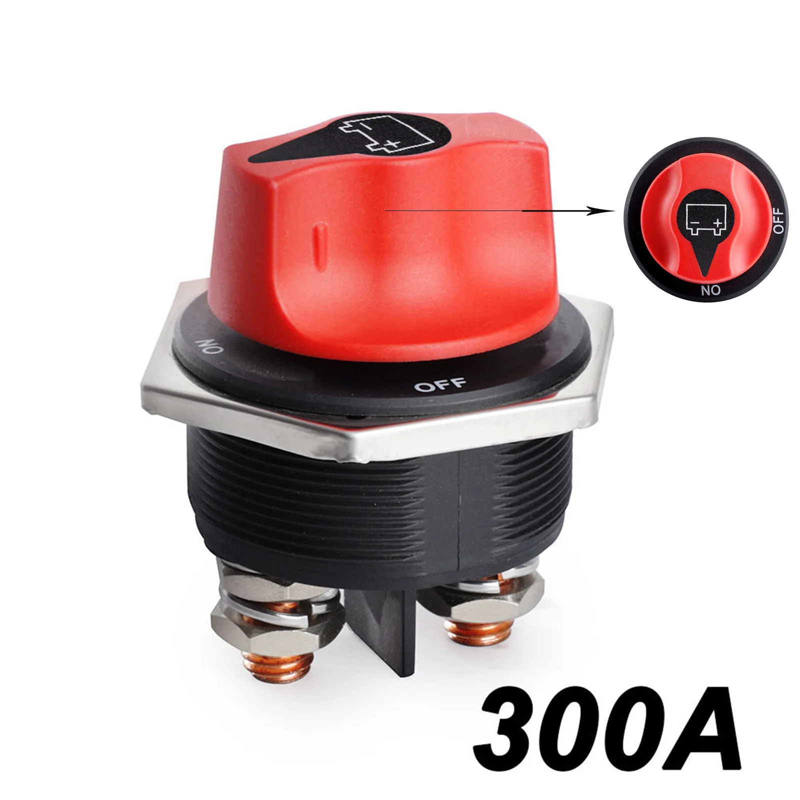 DC 32V Auto Batterij Schakelaar Disconnecter Power Isolator 50A 100A 200A 300A Afgesneden Rally Switch Kit Voor auto Motor Vrachtwagen Boot - afbeelding 1
