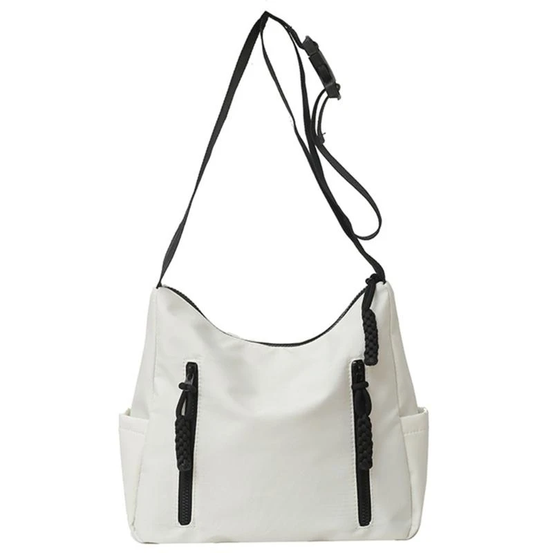 

G5AE Functional Nylon Shoulder Bag Crossbody Bag Handbag for Commuters and Student