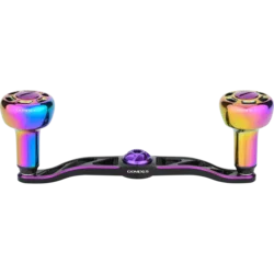 Gomexus 120mm Aluminum Handle for Shimano Antares Daiwa Ryoga Abu Gracia Baitcasting Reel with 30mmTitanium Knob BDH-TA30