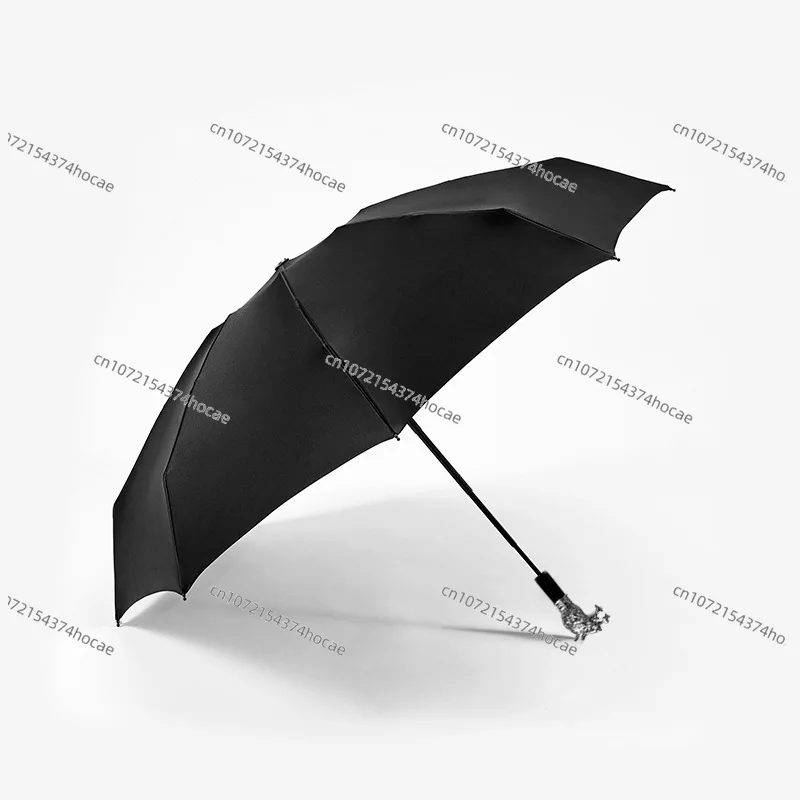 Portable Travel Retro Folding Umbrella 12 Zodiac Pattern Sun Rain Umbrella For Men Original Design