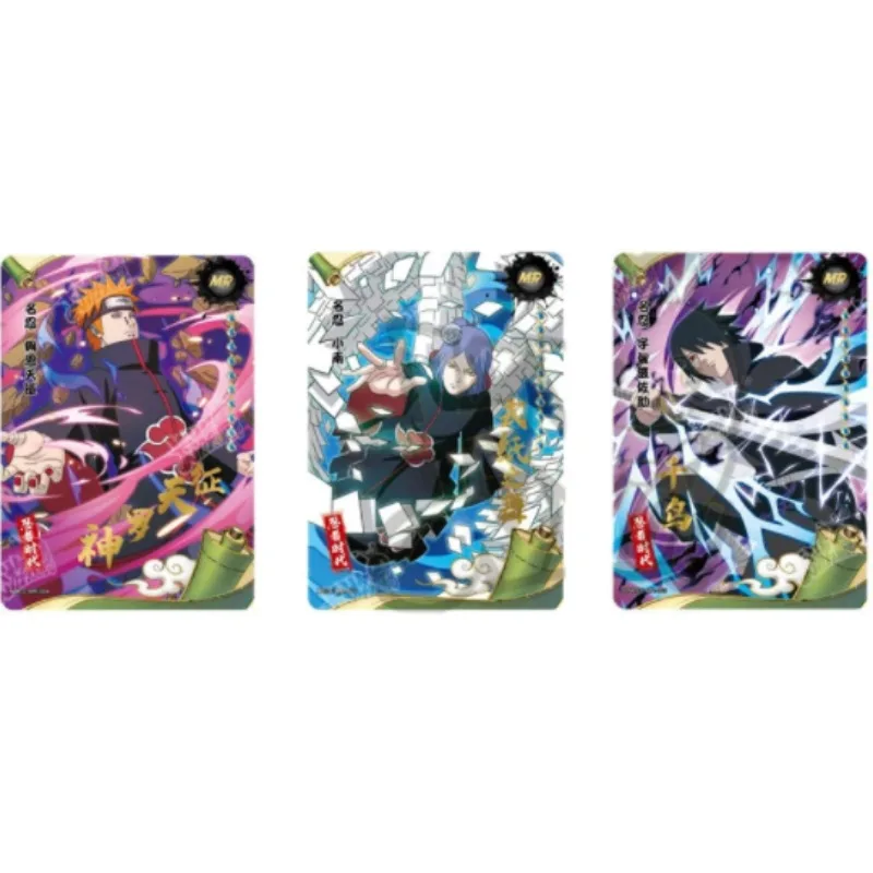 New Kayou Naruto Anime Cards The Naruto Ninja Age Box Limited Collection Card TCG Grade Toys for Boys GIft