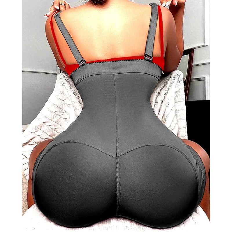 AfruliA Slimming Corset High Waist Trainer Shapewear Sexy Butt Lifter Tummy Control Strap Body Shaper Bodysuit Fajas Colombianas