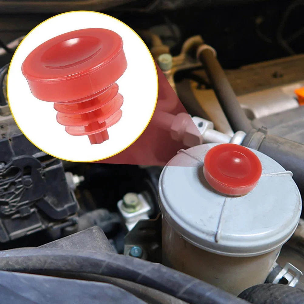 Car Power Steering Pump Bottle Reservoir Fluid Cap Cover For Honda For Civic 1993-2011 Fluid Reservoir Bottle Hat 53697-SB3-952