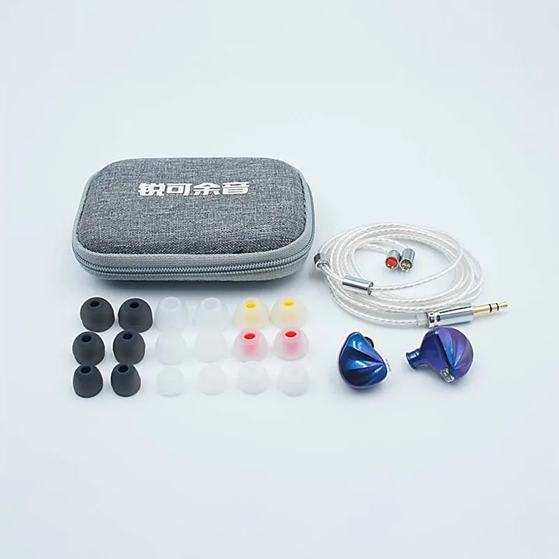 Reecho SG-01 OVA 10 مللي متر N52 الجرافين مركب الحجاب الحاجز 2Pin 0.78 مللي متر HiFi في الأذن سماعة