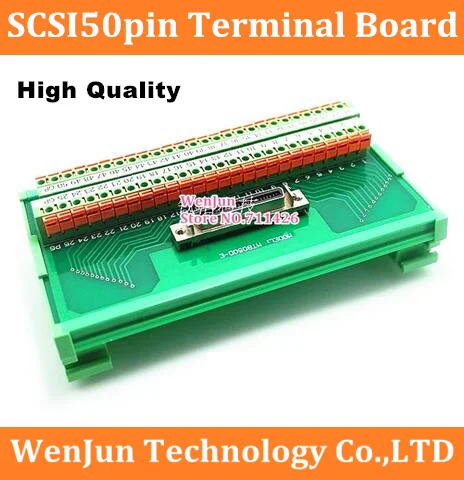 

High Quality SCSI50pin terminal board Servo CNI Interface Adapter board SCSI 50pin with shipping