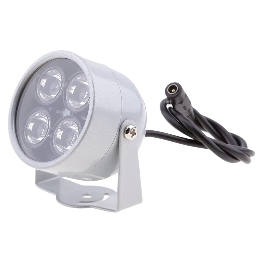 IR Light for Camera, Visão noturna LED, Luz auxiliar, Lâmpada de segurança, Ao ar livre, À prova d'água