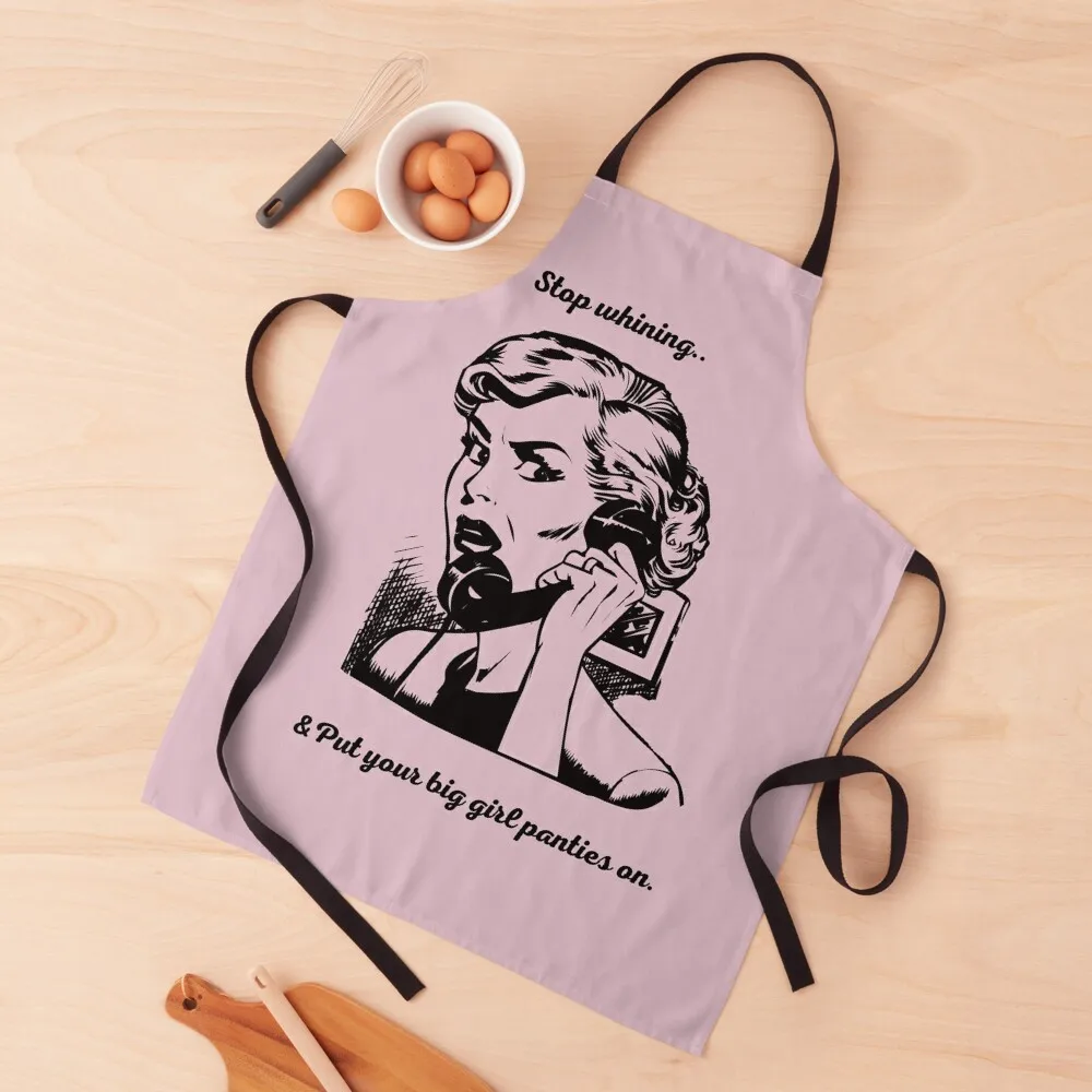 

Stop Whining Funny Quote Apron Hairdresser Chef Uniform Apron
