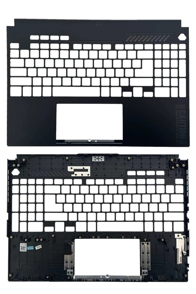 Imagem -02 - Tampa Superior e Inferior para Laptop Descanso de Palma Quadro do Teclado Casca Inferior Case Traseiro Asus Fa507 Fx507