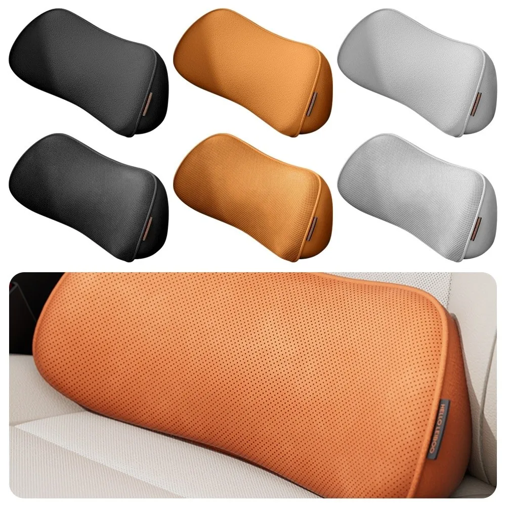 

Thin Design Car Seat Cushion Vehicle Mounted Driver's Side Driving Seat Waist Pad Soft Lumbar Support Long Distance Travel