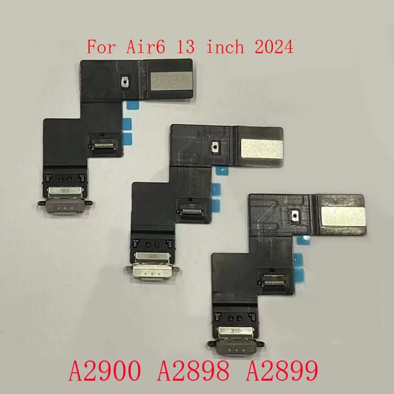 

1 шт. USB-разъем для зарядки, гибкий кабель, плата порта для iPad Air 6 Air6 2024 11 13 дюймов M2 A2898 A2899 A2900 A2902 A2903