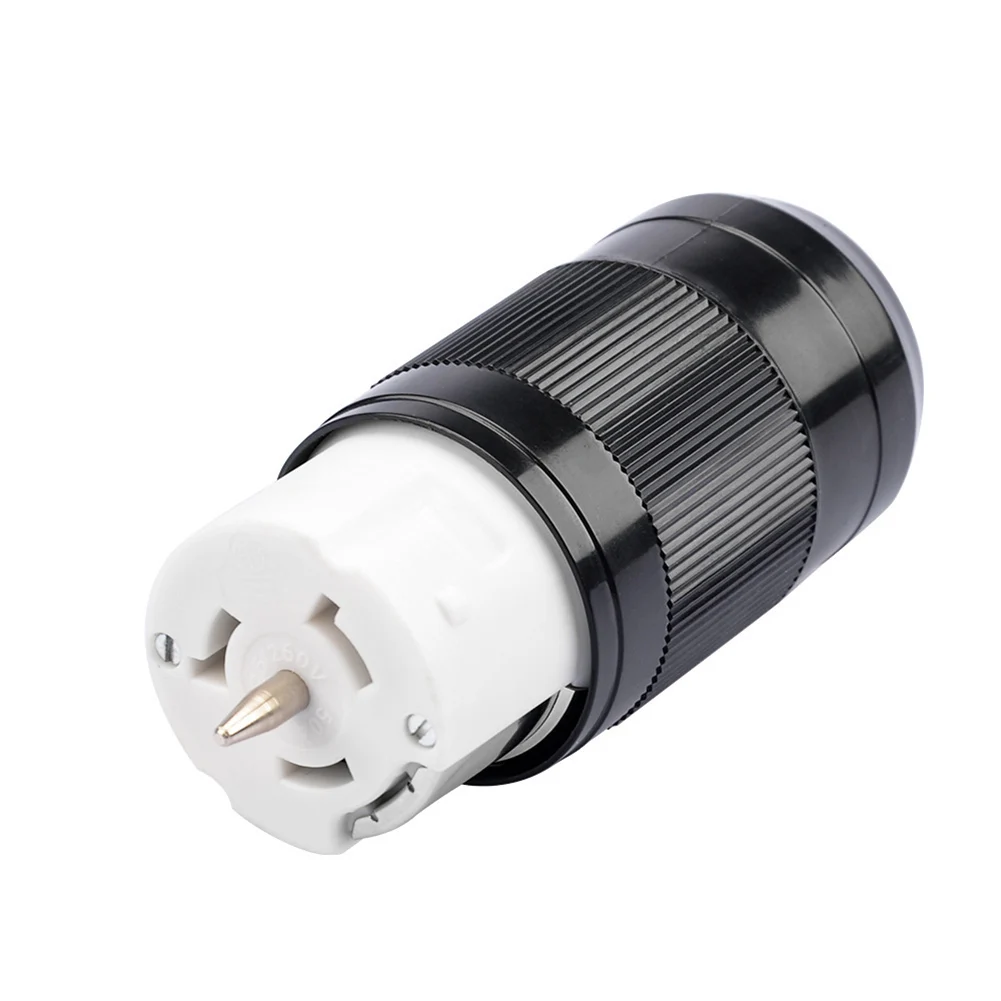 50A 125/250V Generator Connector SS2-50R Female Locking Power Cord Charging For Marine RV Parts Accessories Replacement