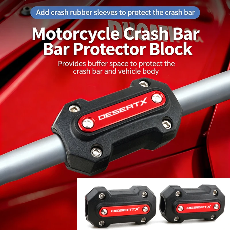 Motorcycle Bumper Engine Crash Bar Trim accessory part For Desertx 937 Rally 937Rally 2025 Desert X 2022-2024 Engine Crash Bar