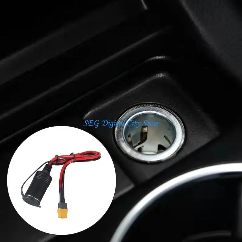 

U75B 30A Car Adapter CordXT60 Female to Car Outlet Socket Female Port
