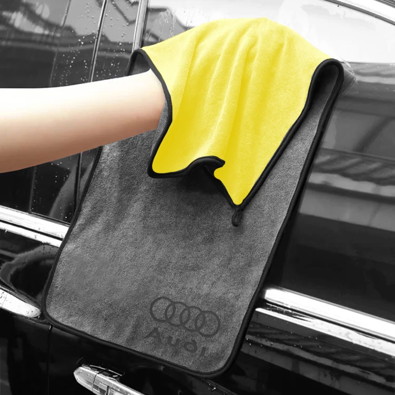 Car Wash Microfiber Toalha, limpeza, pano de secagem, detalhando suprimentos para Audi S, A3, A4, B7, B6, 8V, B8, 8P, A6, C7, A5