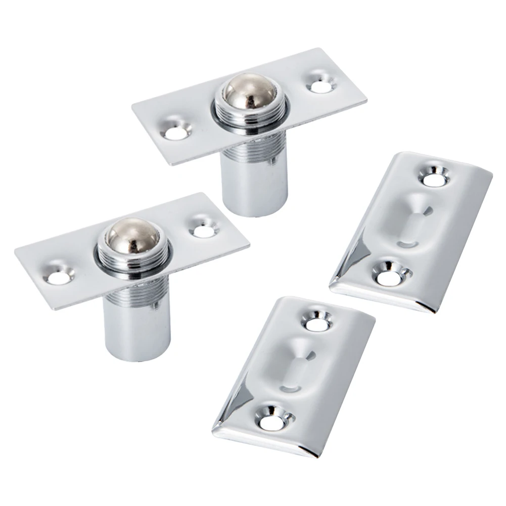 

2pcs Door Copper Bead KTV Special Positioning Bead Conceal Door Copper Bead Lock Woodworking Hardware Accessories