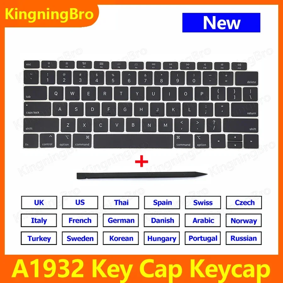 New Replacement Keycaps Keys Key Cap For Macbook Air Retina 13