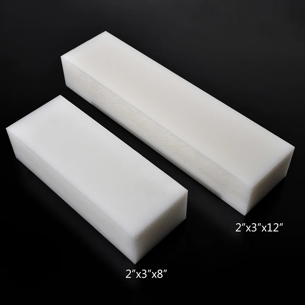 Tapping Block Portable Nylon Flooring Tool Renovation DIY Professional Floor Knock Block HDPE White PE Polyethylene Rectangular