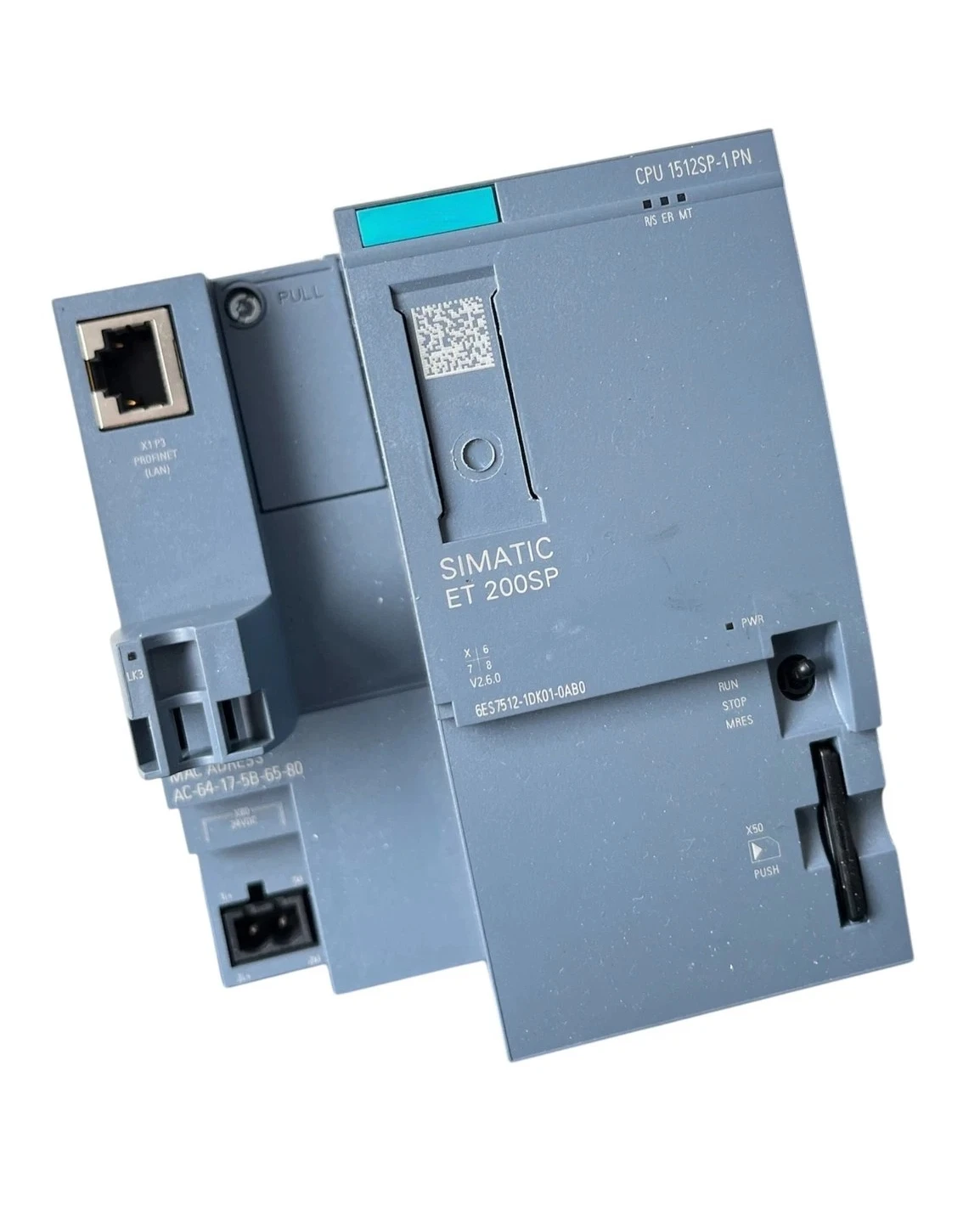 

6ES7512-1DK01-0AB0 For Siemens SIMATIC S7-1500 CPU 1512SP-1 PN CPU Module