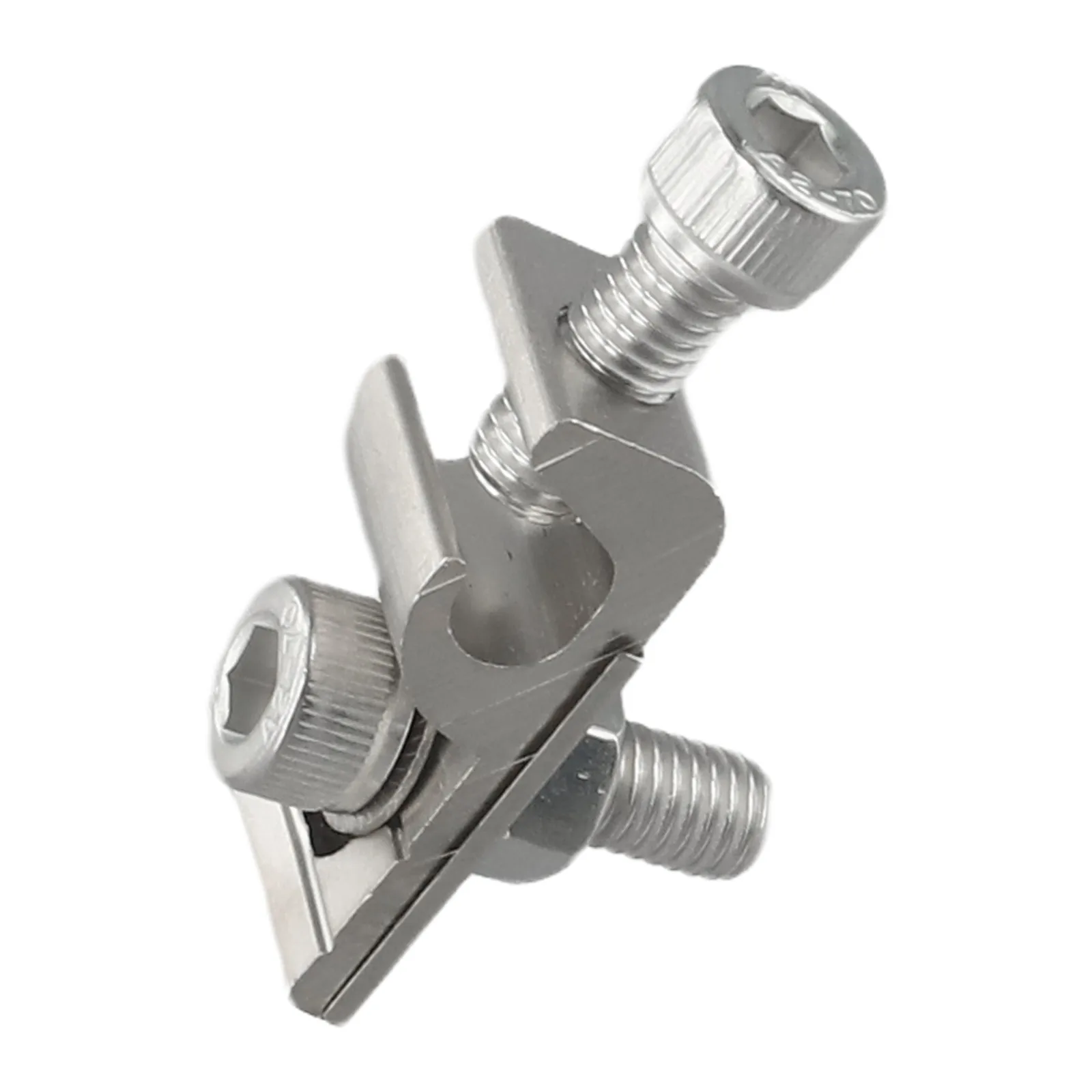 Solar Panels Protection Grounding Buckle Clip Rail Terminal For Solar Photovoltaic Installation Part Stainless Steel 40x40mm