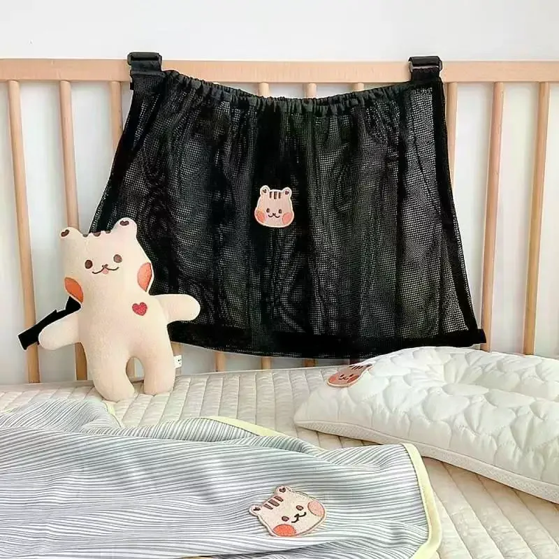 

Многоразовая подвесная сумка для коляски, летняя сетчатая сумка-органайзер для коляски, сумка для подгузников и детских принадлежностей, вместительный аксессуар для коляски