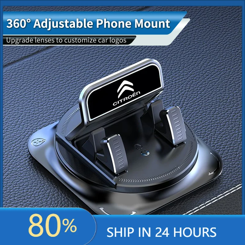 

Car Stickers 360 Rotatable Car Phone Holder Navigation Cellphone Bracket For Citroen C3 C4 C5 C1 C2 Berlingo Celysee Xsara Picas