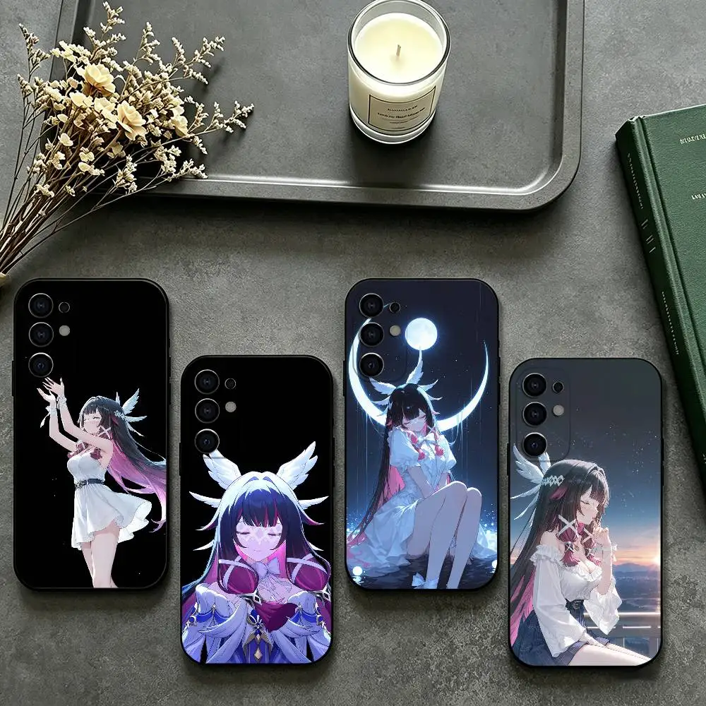 Genshin Impact-S Columbina-A  Phone Case For Samsung S26,25,24,23,22,21,20,30,Ultra,Plus,Fe,Lite Black Shell