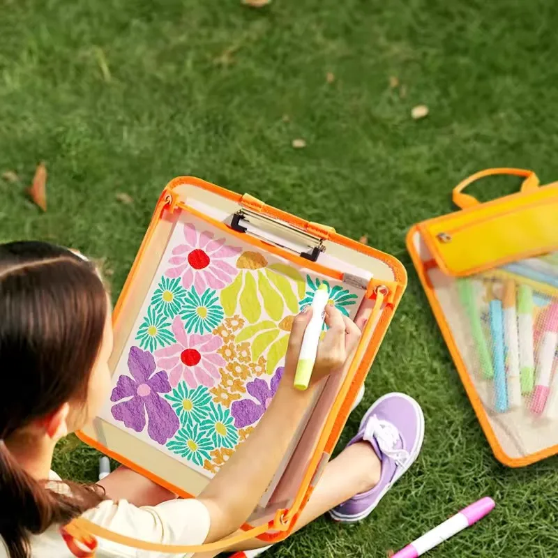 

Mideer 3-In-1 Versatility Children Outdoor Backpack Drawing Board Portable Bacpack Graffiti Frame Sketching Tool Set Kids 3Y+