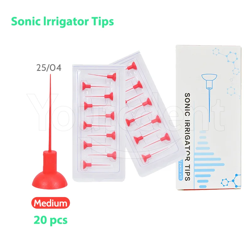 Dental Sonic Irrigator Tips Endo Activator Wireless Ultrasonic Washing Tooth Tip Yellow/Blue/Red