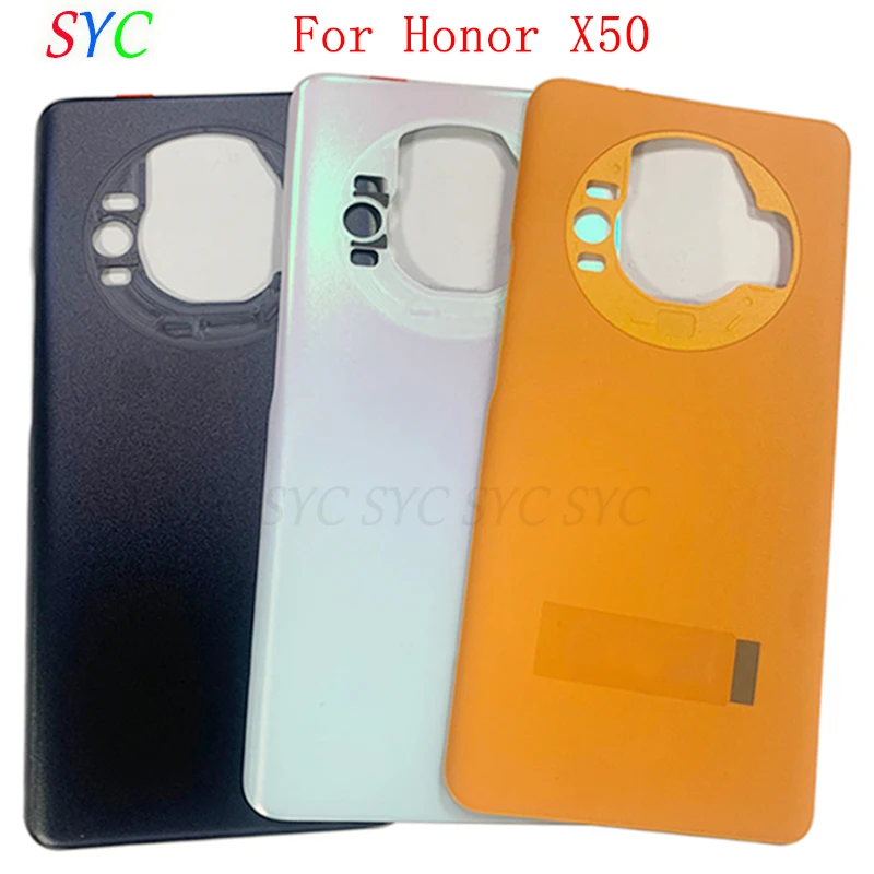 

Rear Door Battery Cover Housing Case For Honor X50 Back Cover with Logo Repair Parts