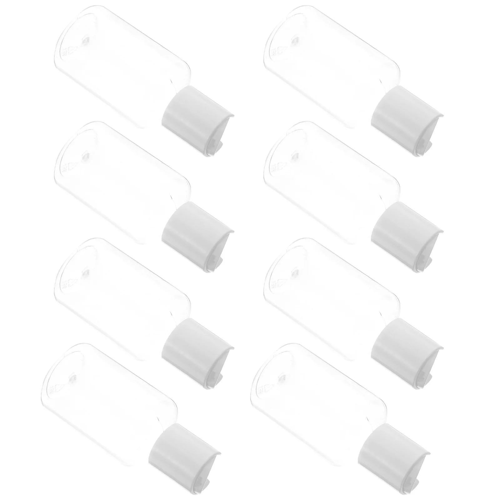 

15Pcs 50ml Press Travel Bottles Refillable Containers Eco-Friendly Odorless for Shampoo Lotion Face Wash Portable for Trips