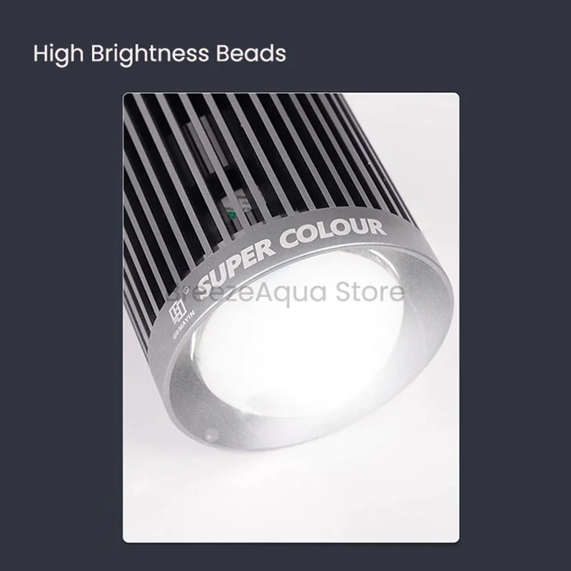 MAYIN Super Colour 100W Freshwater Goldfish Algae Bloom Planted Steam Fish Tank Brightening Lamp LED Aquarium Downlight