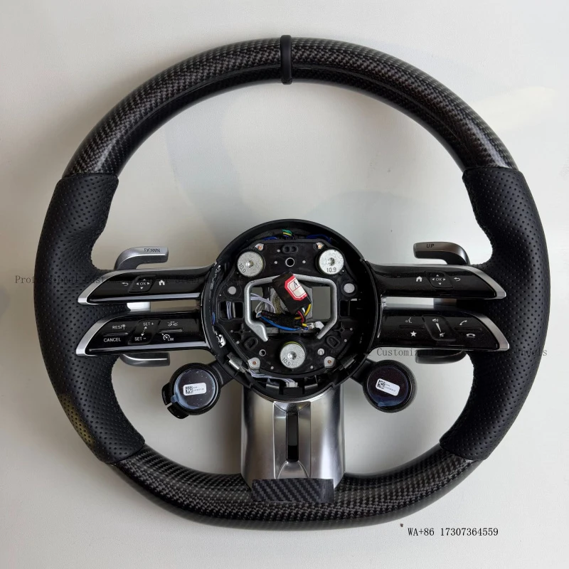 

Suitable for Mercedes-Benz AMG Dragonfly Disc S- C- E-Class GLA suede steering wheel assembly, old models modified