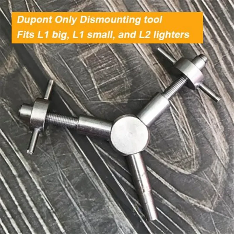 Professional Lighter L1 L2 Repair Tools Adjustment Refill Gas Valve Opener Disassembly Tool for Dupont