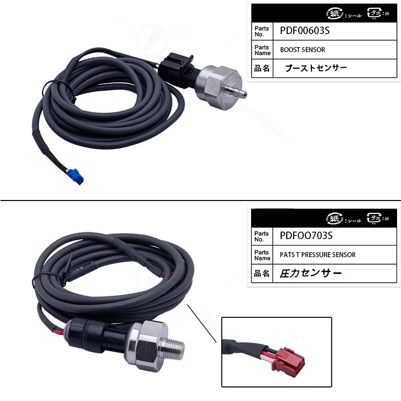 Universal Full Kit Sports Package 10 in 1 BF CR C2 Advance ZD Link Meter Digital Auto Gauge With Electronic Sensors