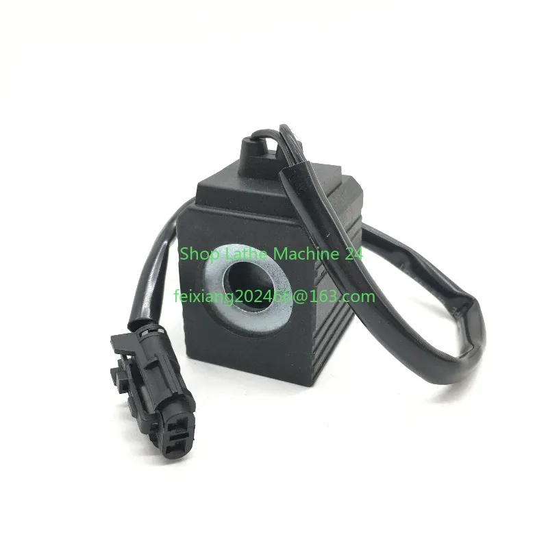 Excavator Parts for LOVOL FR60 65 80 150 170 Pilot Rotary Solenoid Valve Coil 12V 24V Valve Core