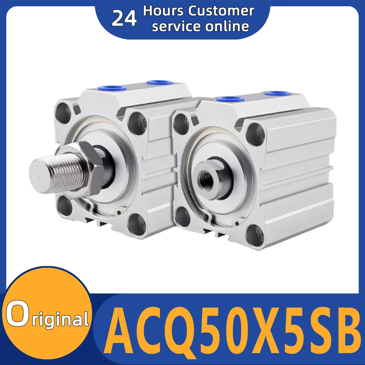 

Brand new original thin ACQ50X5SB ACQ50X10SB ACQ50X15SB ACQ50X20SB cylinder