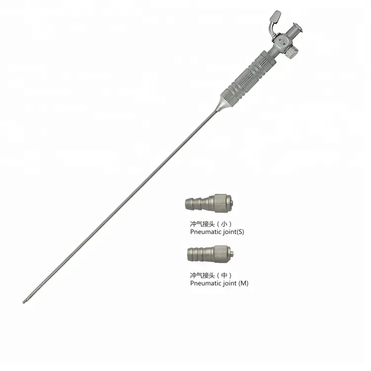 Laparoscopic reusable veress needle 2*120mm for insufflator