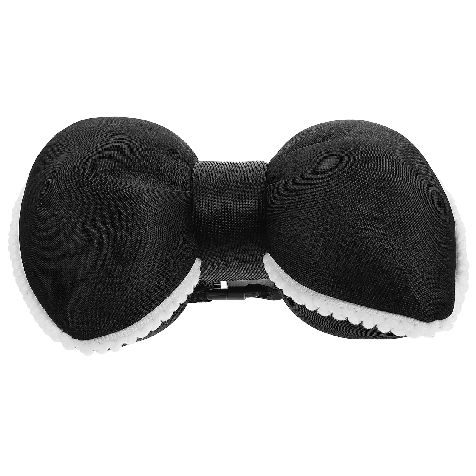 

1pc Car Headrest for Seat Driving Travel Neck Support Universal Fit Summer Car Bow Pillow Winter Vehicle Accessory