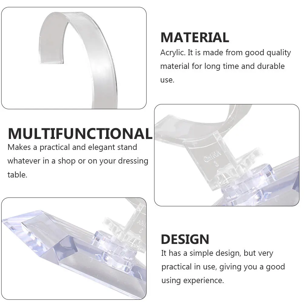 

Набор из 5 подставок для украшений и часов: настольные витрины, стойки для демонстрации часов
