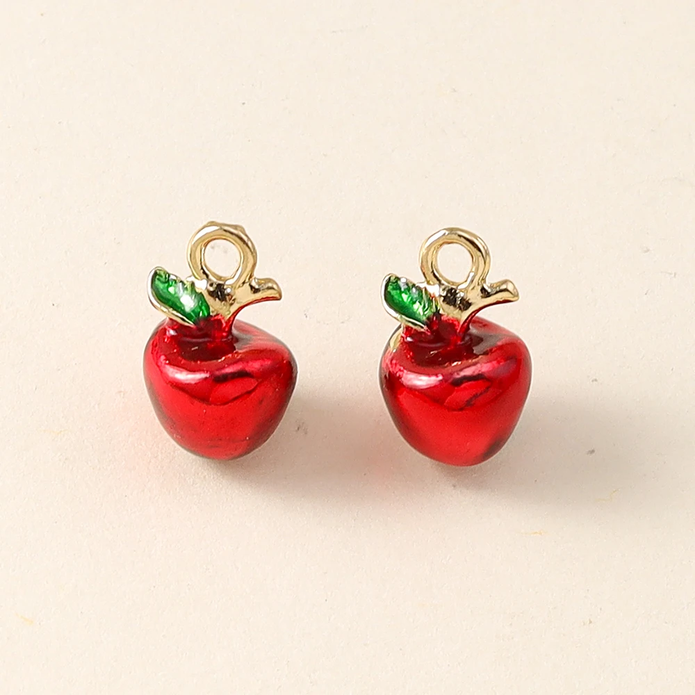5pcs Cute Fruit Charms for DIY Jewelry Making