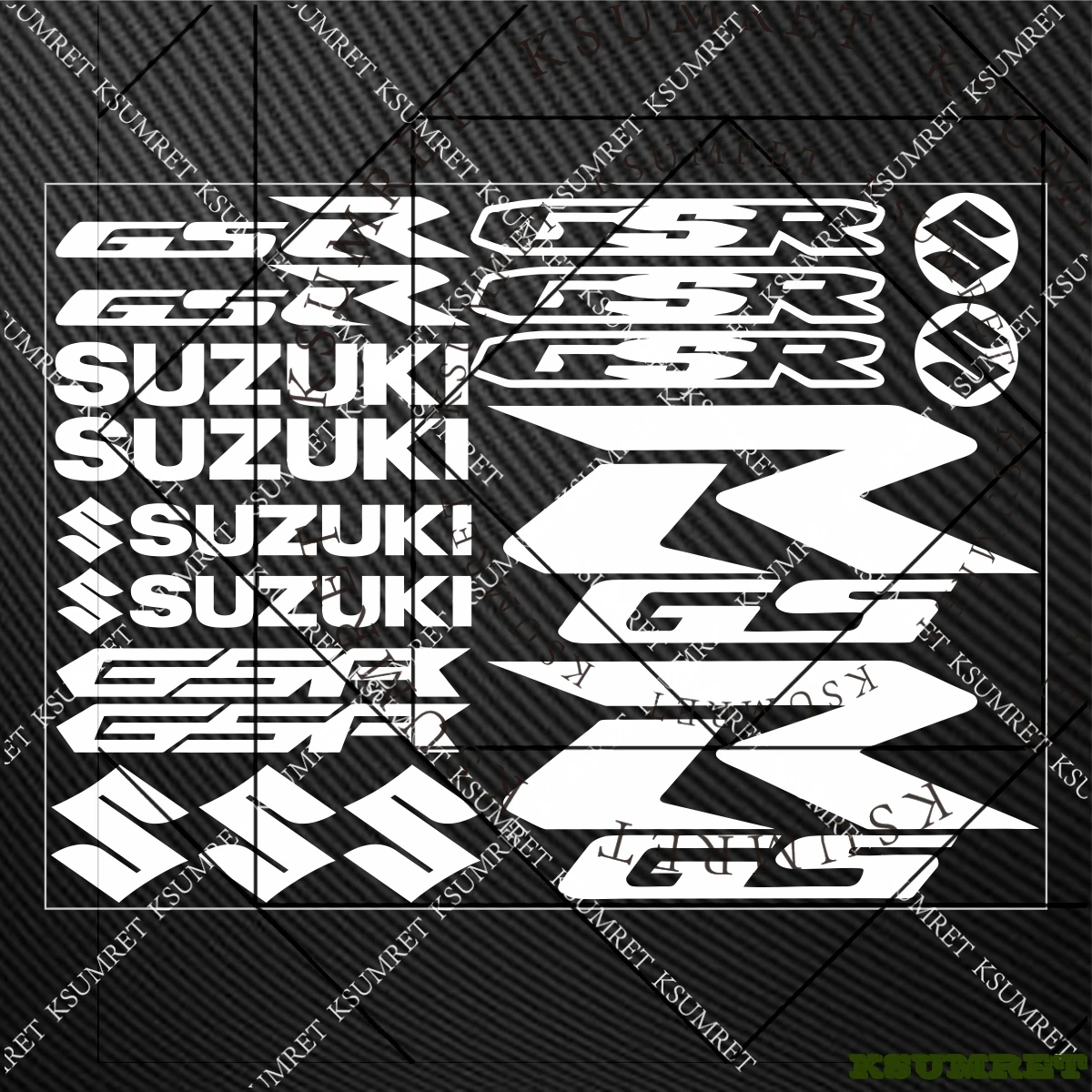

For Suzuki Gsr Stickers Motorcycle Sticker Decal Gsr 600 750 Decals