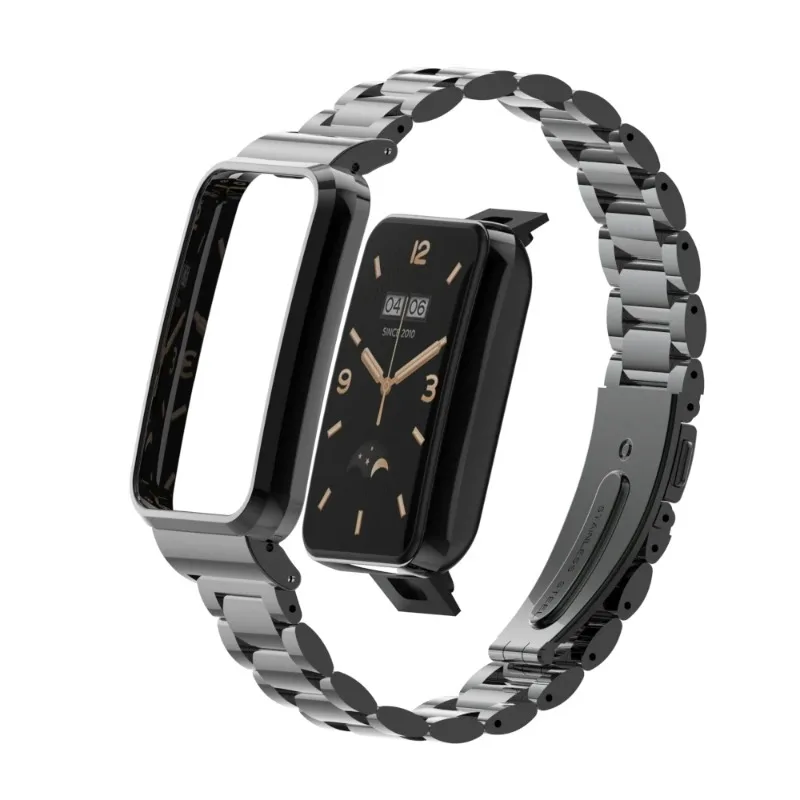 Металлический ремешок + чехол для Xiaomi Mi Band 7 Pro, сменный браслет из нержавеющей стали Correa Mi Band 7 Pro, аксессуары Correa