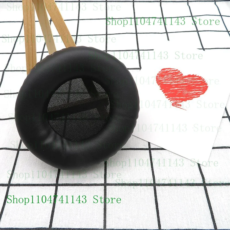 Earpads for JVC HA-SBT5 Headphones Cushion Replacement PU Soft Foam Black view 2