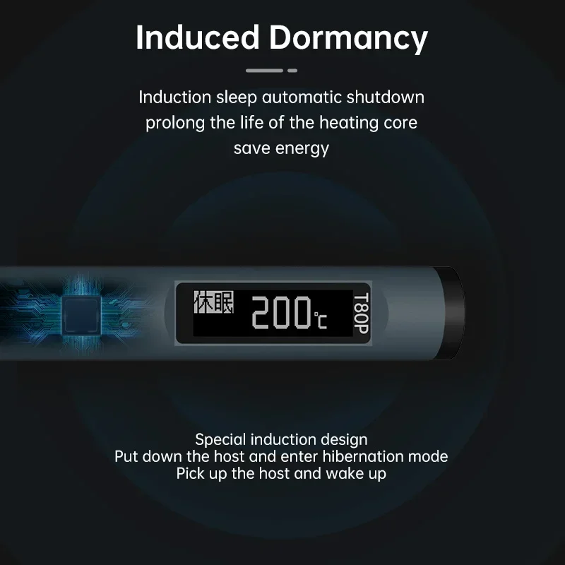 Imagem -06 - Alientek T80p Ferro de Solda Inteligente Portátil pd Equipamentos de Solda Elétrica Estação de Solda Máquina de Soldador Ferramentas do Reparo do Carro