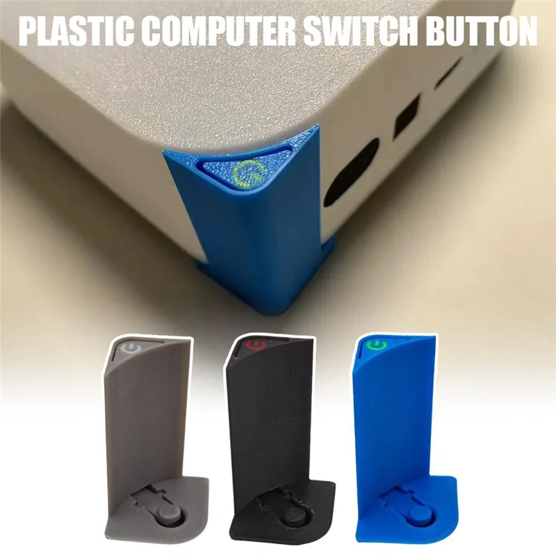 Superieure bovenste aan/uit-knop geschikt voor Mac Mini M4/M4 Pro Modificatie Aan/uit-knop gemonteerd 2.0-versie Mac-accessoires