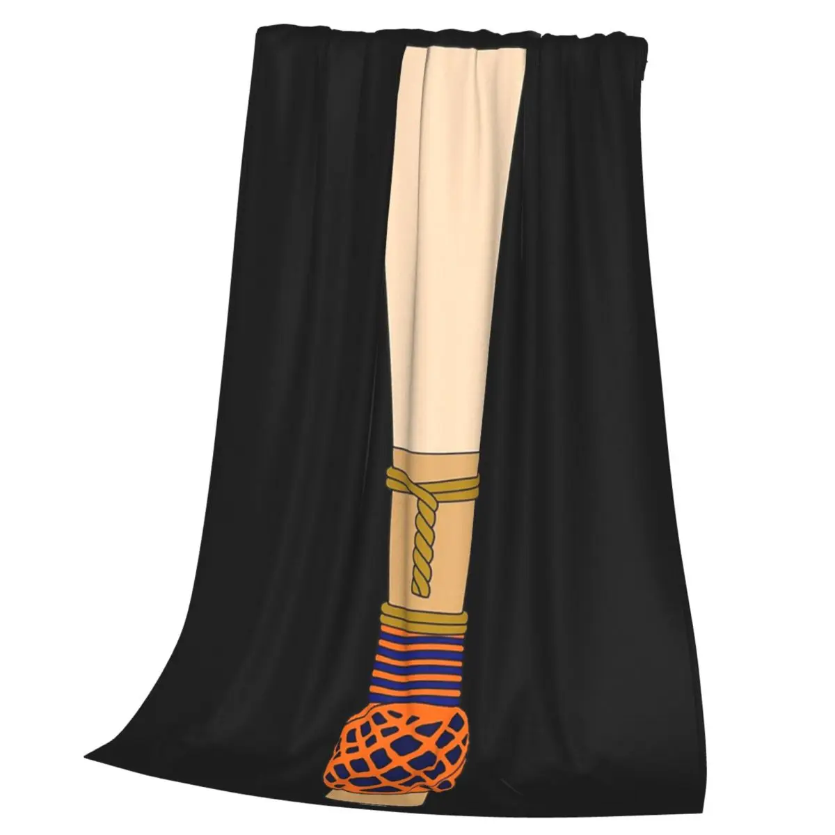 Bassoon Reed (Orange And Blue) Blankets Soft Warm Flannel Throw Blanket Bedspread for Bed Living room Picnic Travel Home Couch