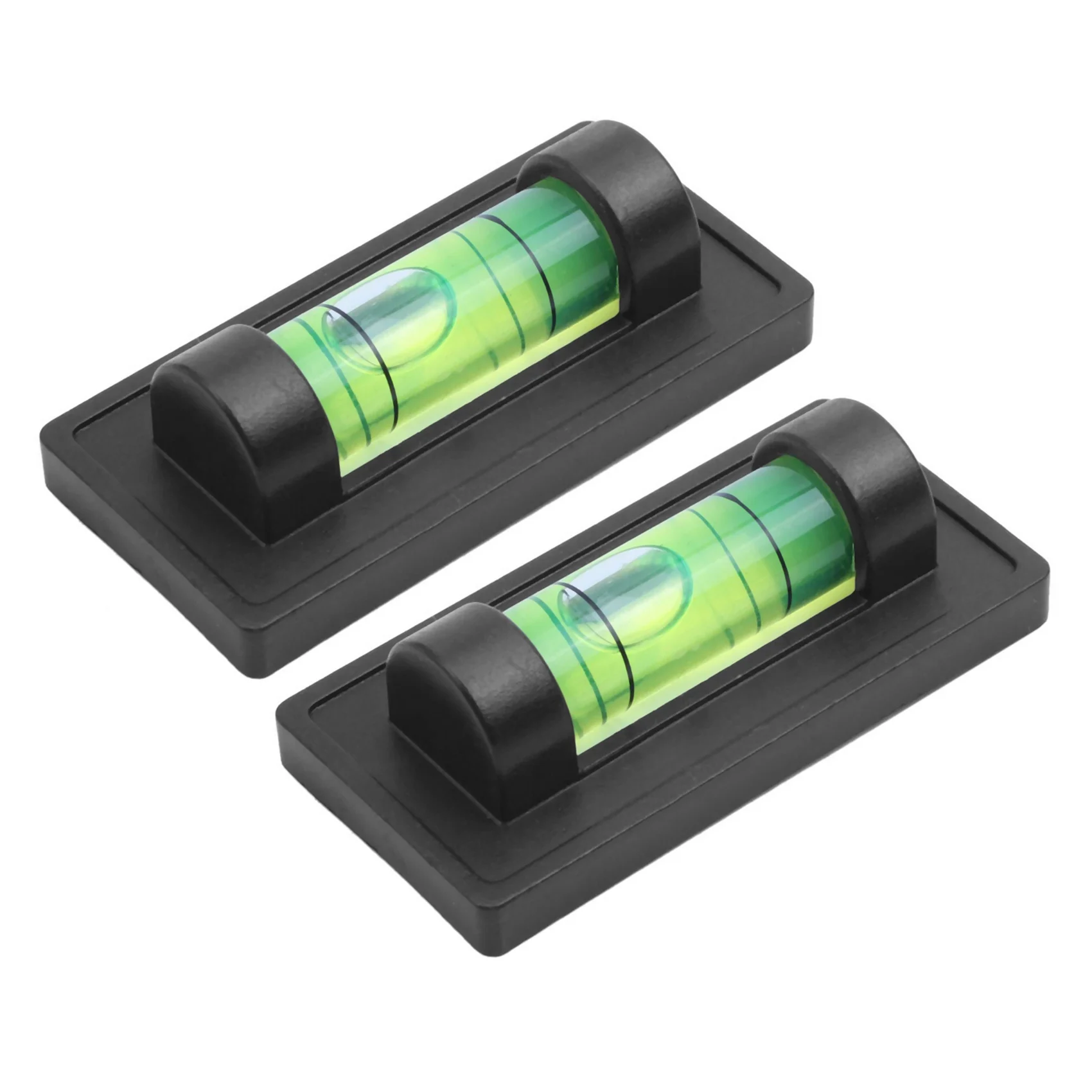 BAAU 2X Magnetic Magnet Bubble Spirit Level 25Mm Vial New