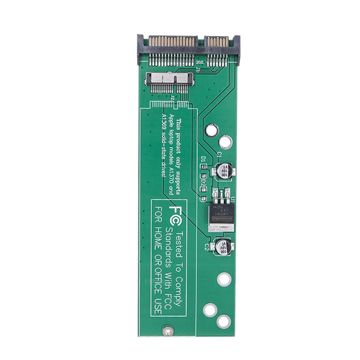 SSD to SATA Converter Card for Apple 2010 2011 for MacBook Air 6+12 Pin A1369 A1370 A1375 A1377 Green